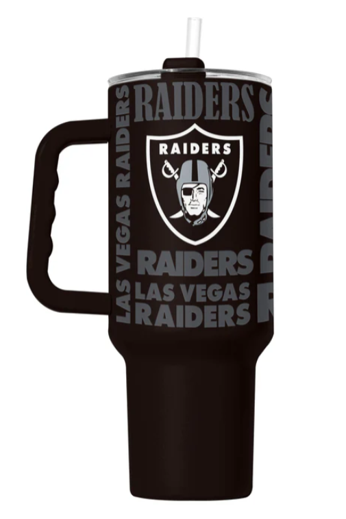 Las Vegas Raiders 40oz Replay Powder Coat Tumbler