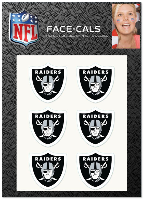 LAS VEGAS RAIDERS FACE-CALS