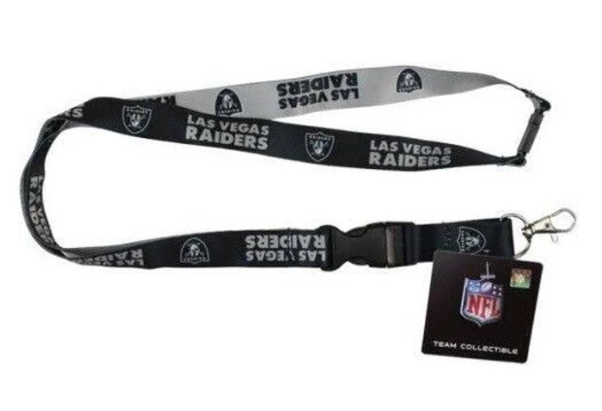 Las Vegas Raiders Double Sided Mojo Style Lanyard