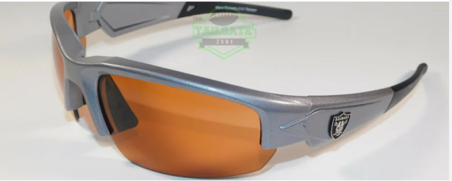 Las Vegas Raiders Maxx Dynasty Sunglasses - Silver