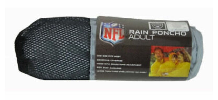 Las Vegas Raiders Deluxe Heavyweight Poncho