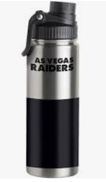 LAS VEGAS RAIDERS 21oz TWIST TOP WATER BOTTLE