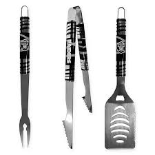 Las Vegas Raiders 3pc Tailgater BBQ Set