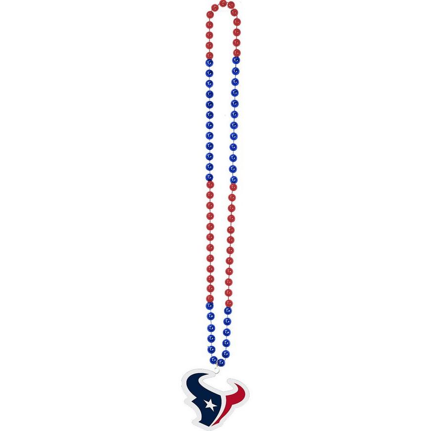 Houston Texans Mardi Gras Necklace