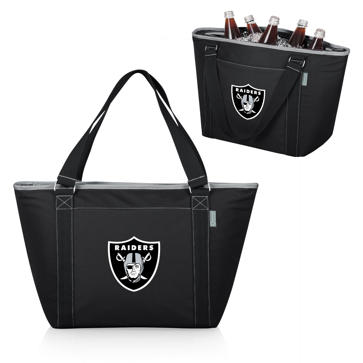 Las Vegas Raiders Topanga Cooler Tote Bag, (Black)