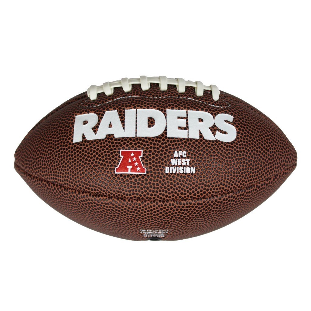 Las Vegas Raiders Logo Mini Size Football
