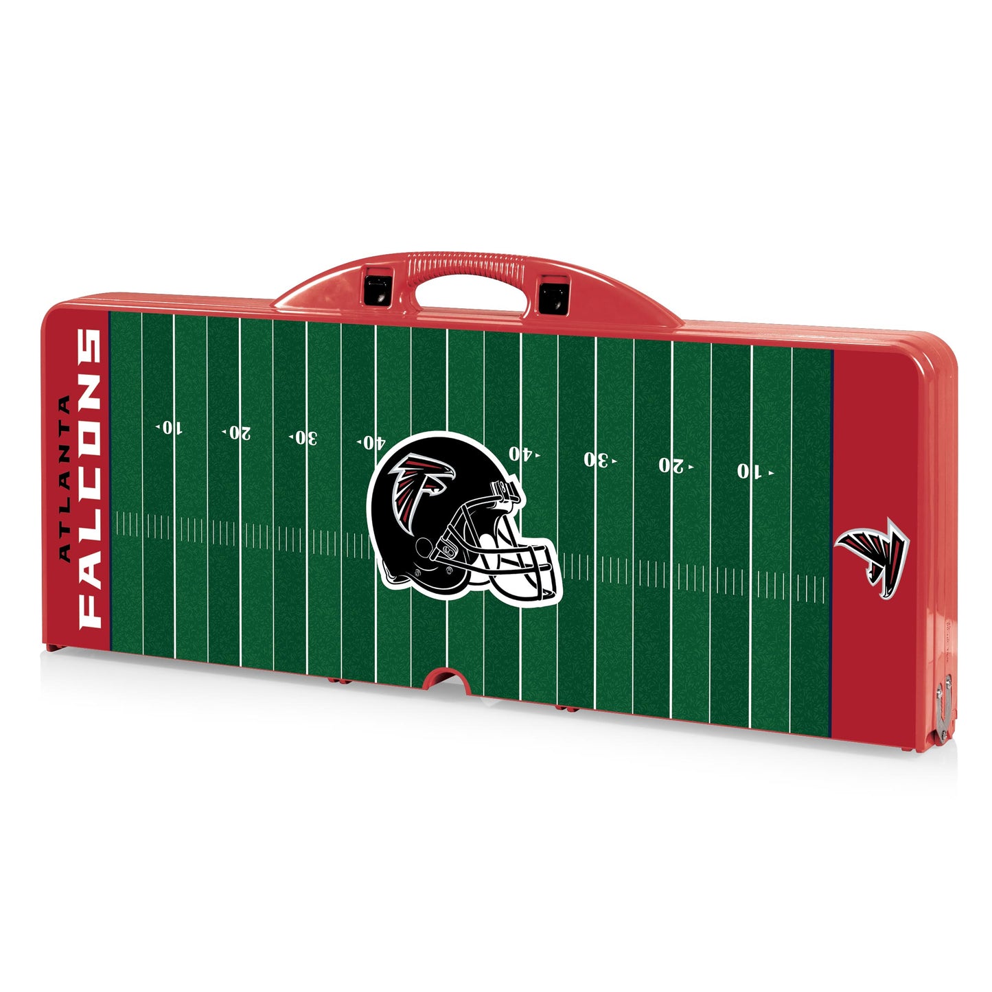 Atlanta Falcons - Picnic Table Portable Folding Table with Seats and Umbrella