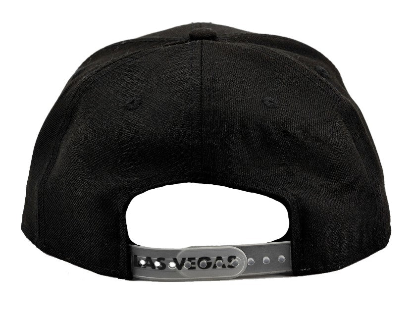 LAS VEGAS RAIDERS 9FIFTY SILVER BAR CAP