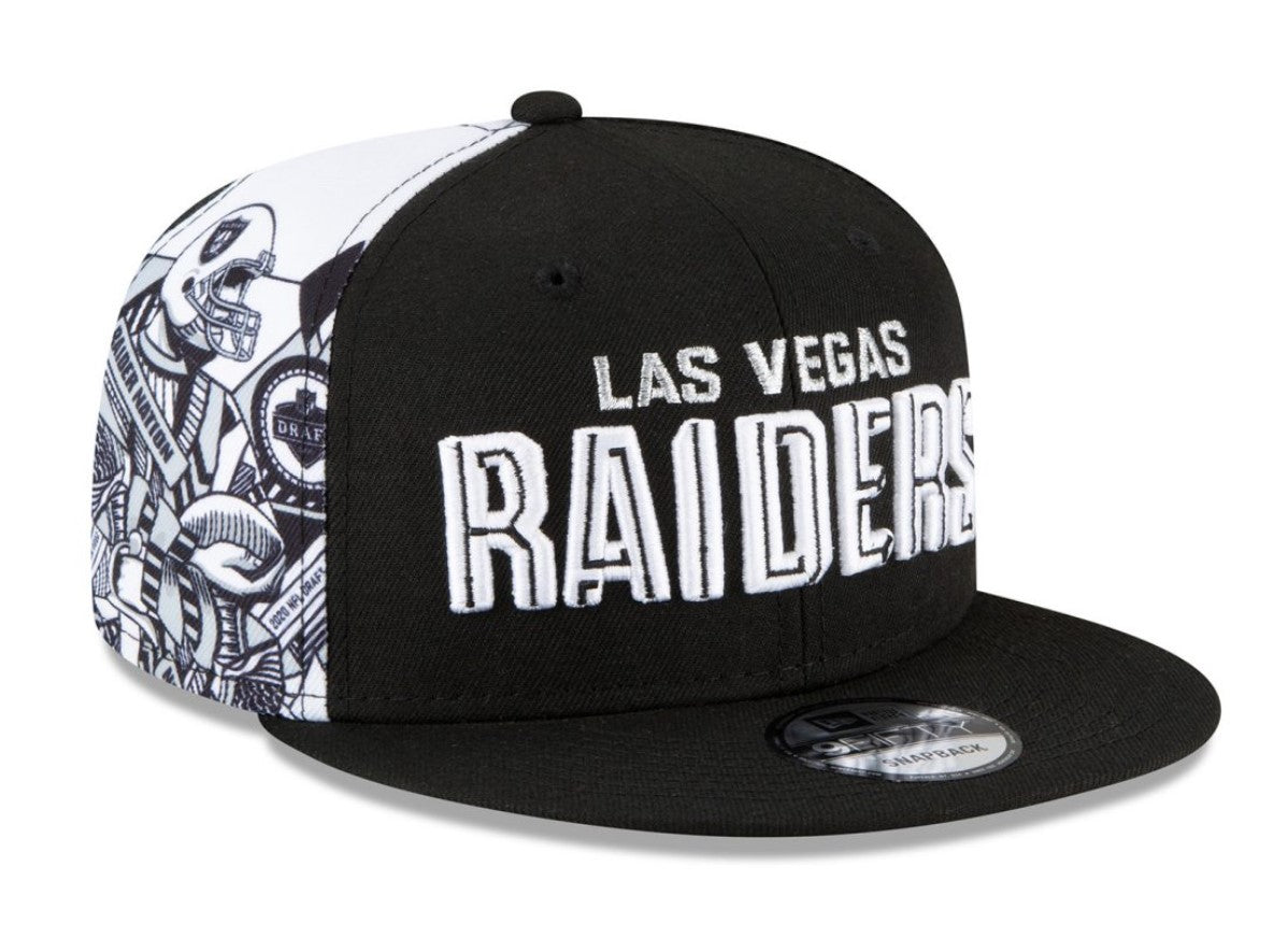 LAS VEGAS RAIDERS 9FIFTY DRAFT FONT CAP