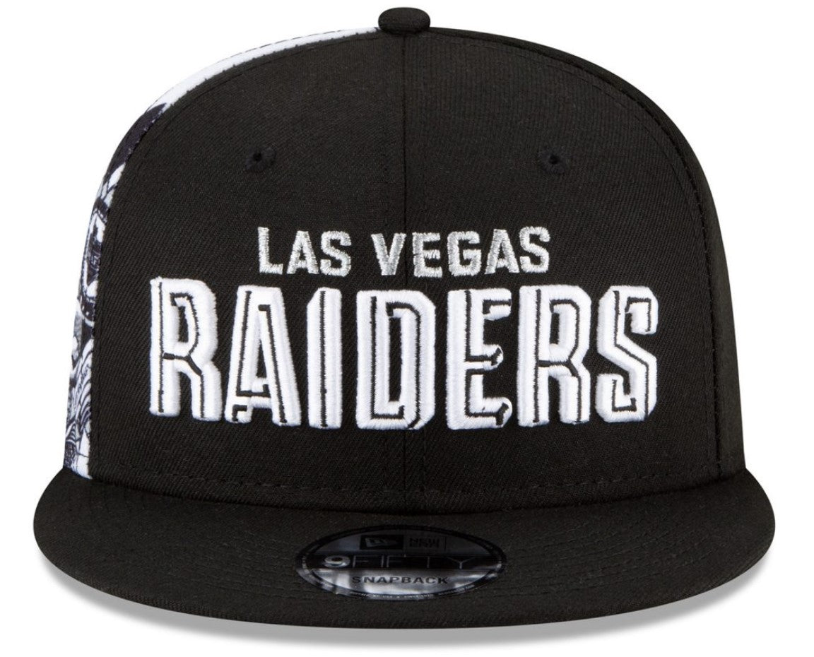 LAS VEGAS RAIDERS 9FIFTY DRAFT FONT CAP