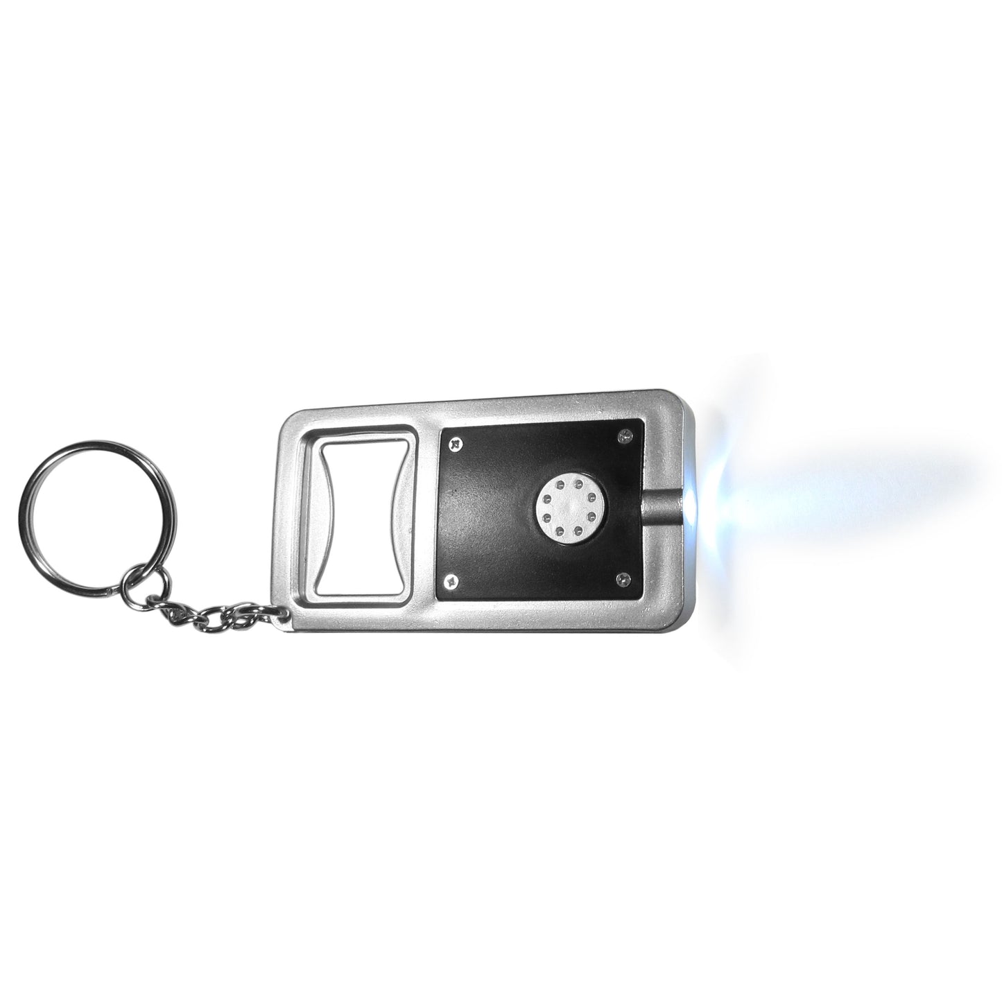 Vegas Golden Knights Flashlight Key Chain with Bottle Opener