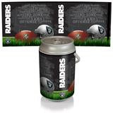 Las Vegas Raiders Mega Can Cooler, (Silver)