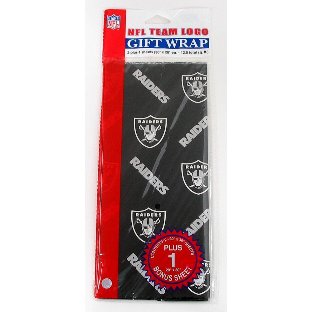 LAS VEGAS RAIDERS GIFT WRAP