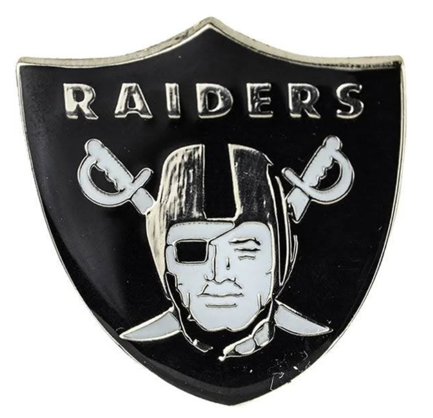 Las Vegas Raiders Logo Lapel Pin