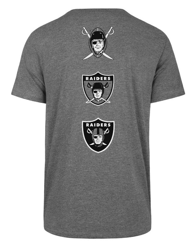 LAS VEGAS RAIDERS '47 TEAM OF THE DECADE TEE - SLATE GREY - XL