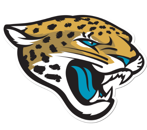 Jacksonville Jaguars 8 inch Auto Decal