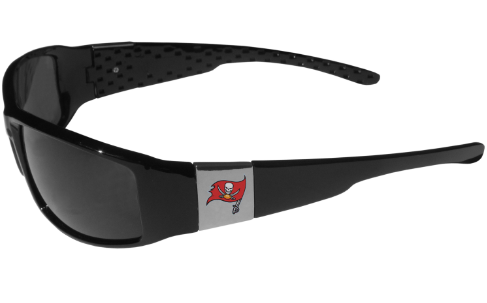 TAMPA BAY BUCCANEERS CHROME WRAP SUNGLASSES