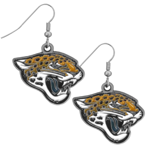 JACKSONVILLE JAGUARS DANGLE EARRINGS