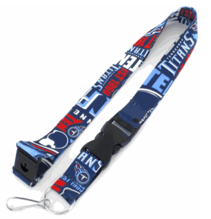 Tennessee Titans Lanyard Breakaway Style Dynamic Design