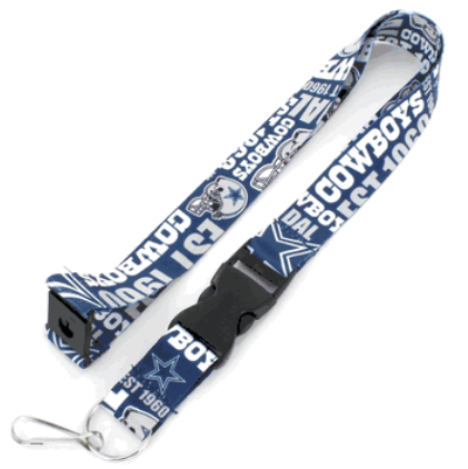 Dallas Cowboys Lanyard Breakaway Style Dynamic Design