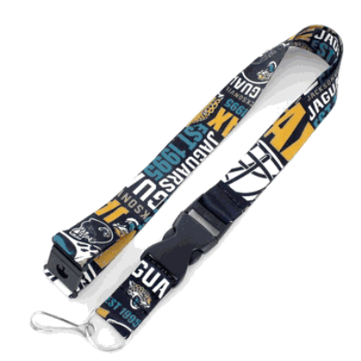 Jacksonville Jaguars Lanyard Breakaway Style Dynamic Design