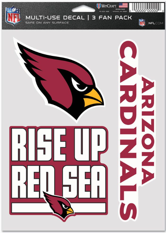 ARIZONA CARDINALS MULTI USE 3 FAN PACK