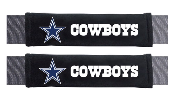 Dallas Cowboys Embroidered Seatbelt Pads