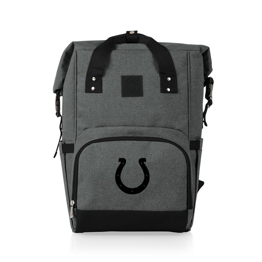 Indianapolis Colts - On The Go Roll-Top Cooler Backpack