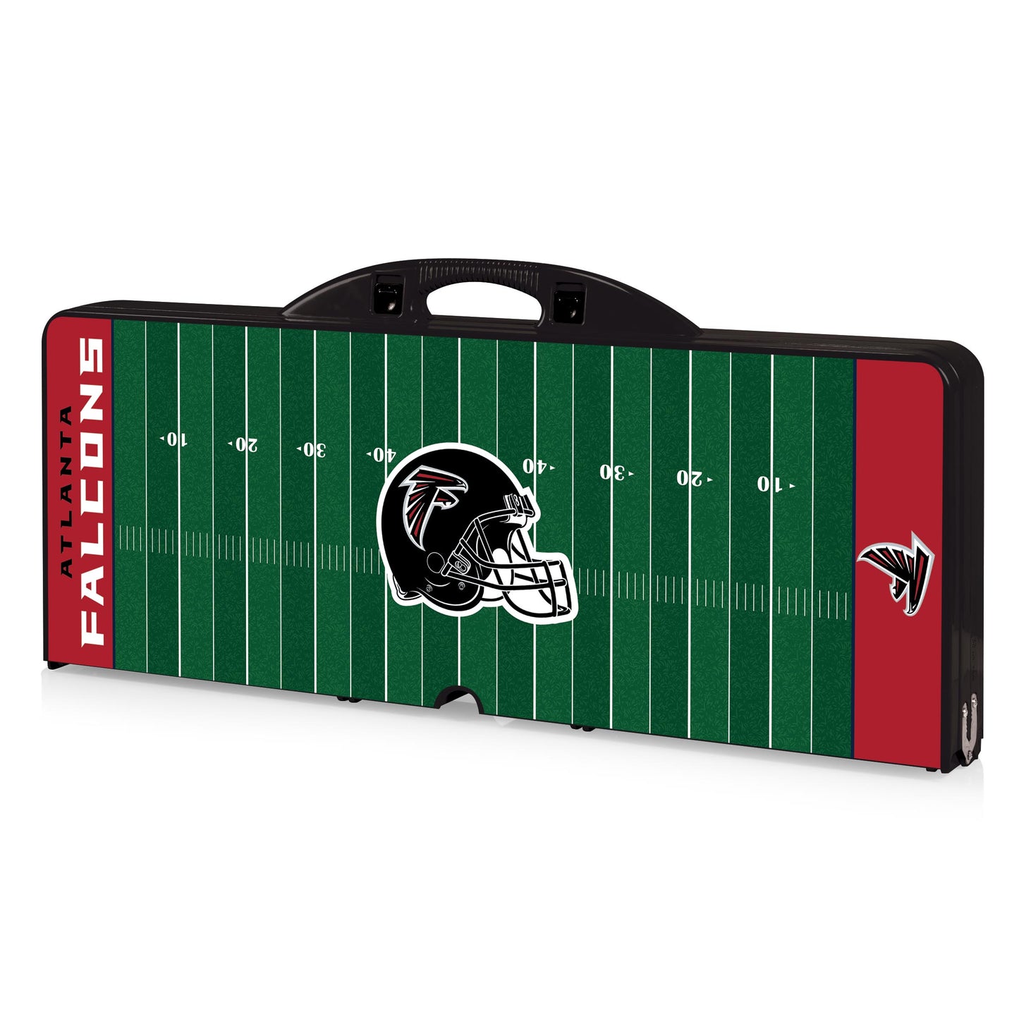 Atlanta Falcons - Picnic Table Portable Folding Table with Seats and Umbrella