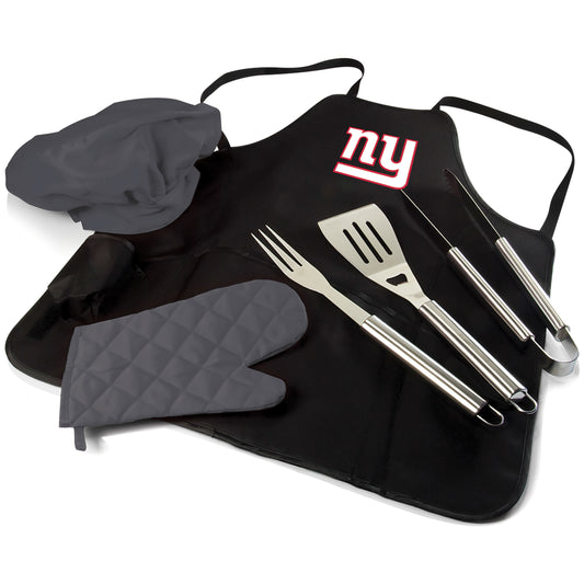 New York Giants - BBQ Apron Tote Pro Grill Set