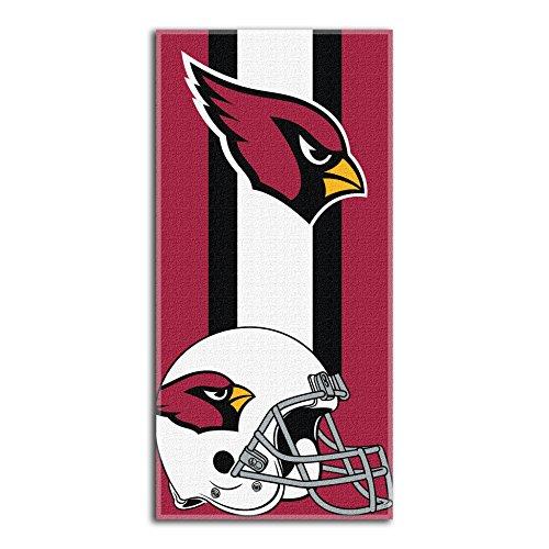 Arizona Cardinals "Zone Read" Beach Towel, 30" x 60", Red