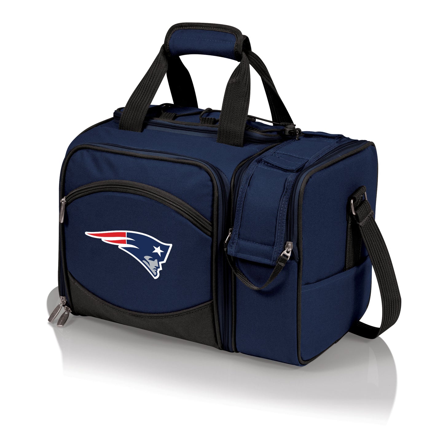 New England Patriots - Malibu Picnic Basket Cooler