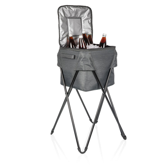Las Vegas Raiders Camping Party Cooler with Stand, (Heathered Gray)