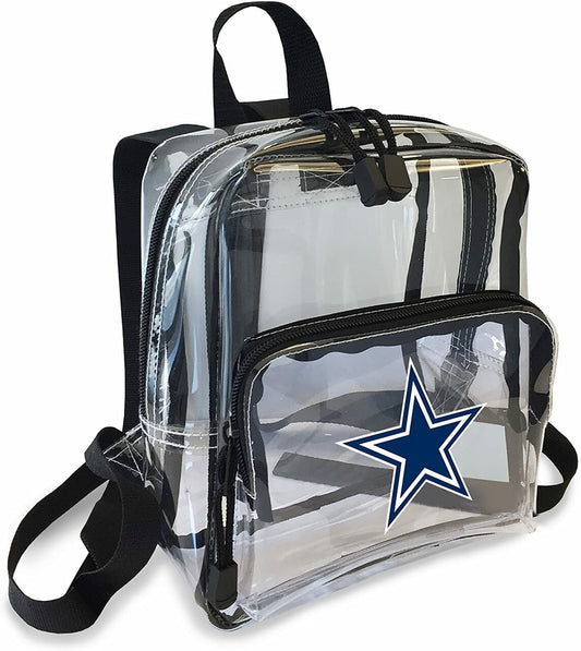 DALLAS COWBOYS CLEAR MINI BACKPACK