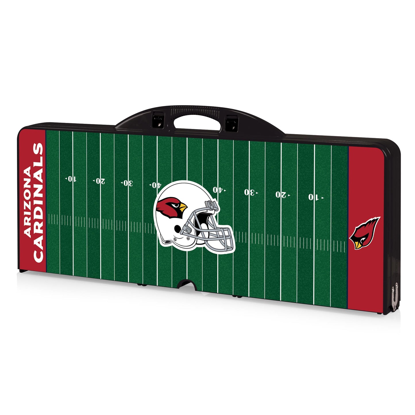 Arizona Cardinals - Picnic Table Portable Folding Table with Seats and Umbrella