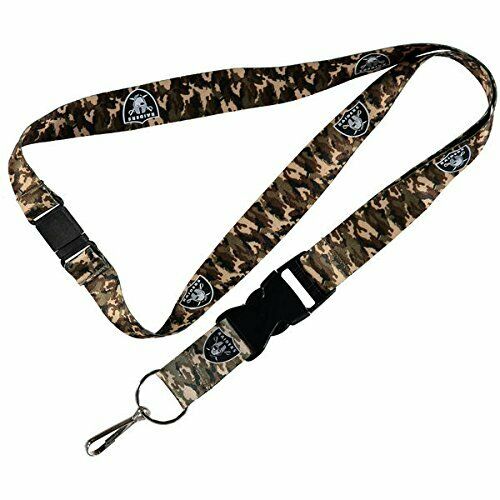 Las Vegas Raiders Army Camouflage Key Chain Lanyard