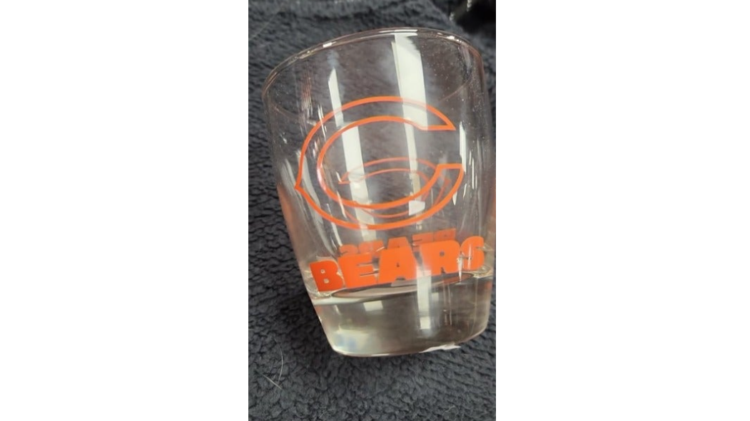 Chicago Bears 12 oz Cocktail Glass