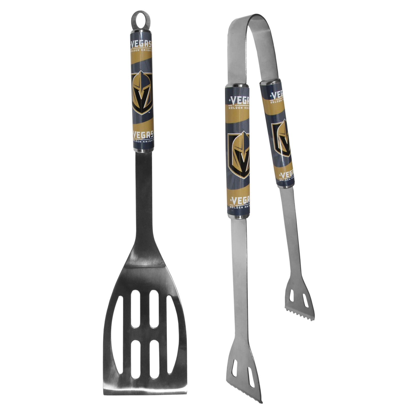 Vegas Golden Knights 2 Piece Stainless Steel BBQ Tool Set