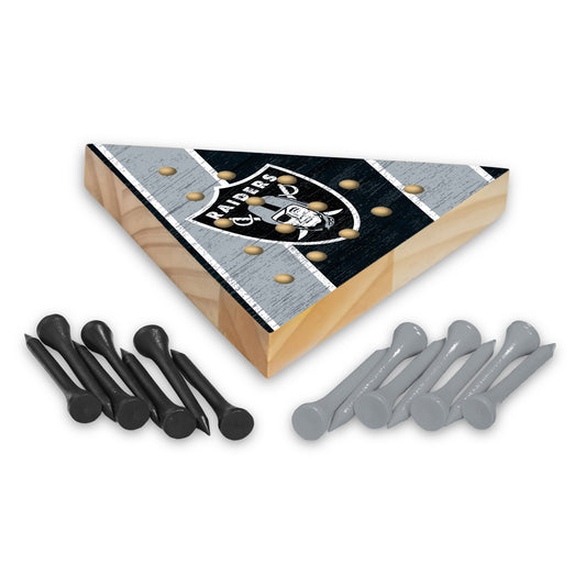 Las Vegas Raiders Peg Pyramid Game