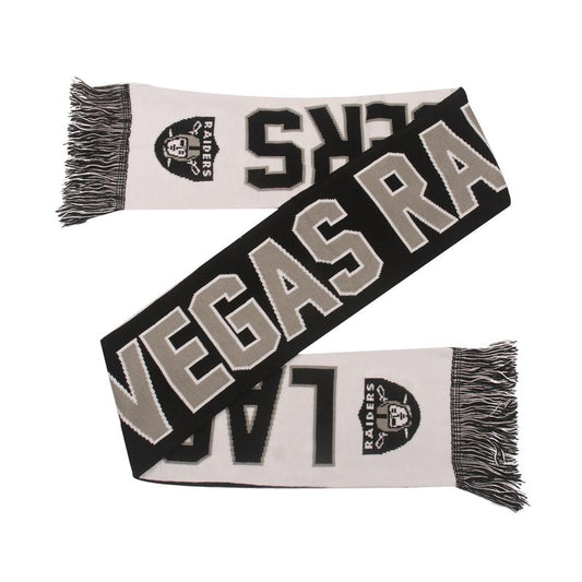 Las Vegas Raiders Reversible Wordmark Scarf