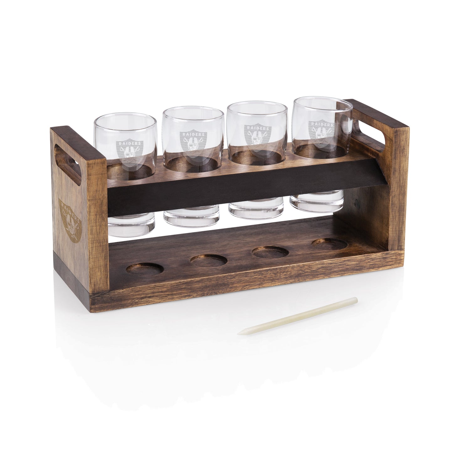 Las Vegas Raiders - Craft Beer Flight Beverage Sampler
