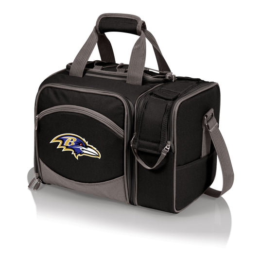 Baltimore Ravens - Malibu Picnic Basket Cooler