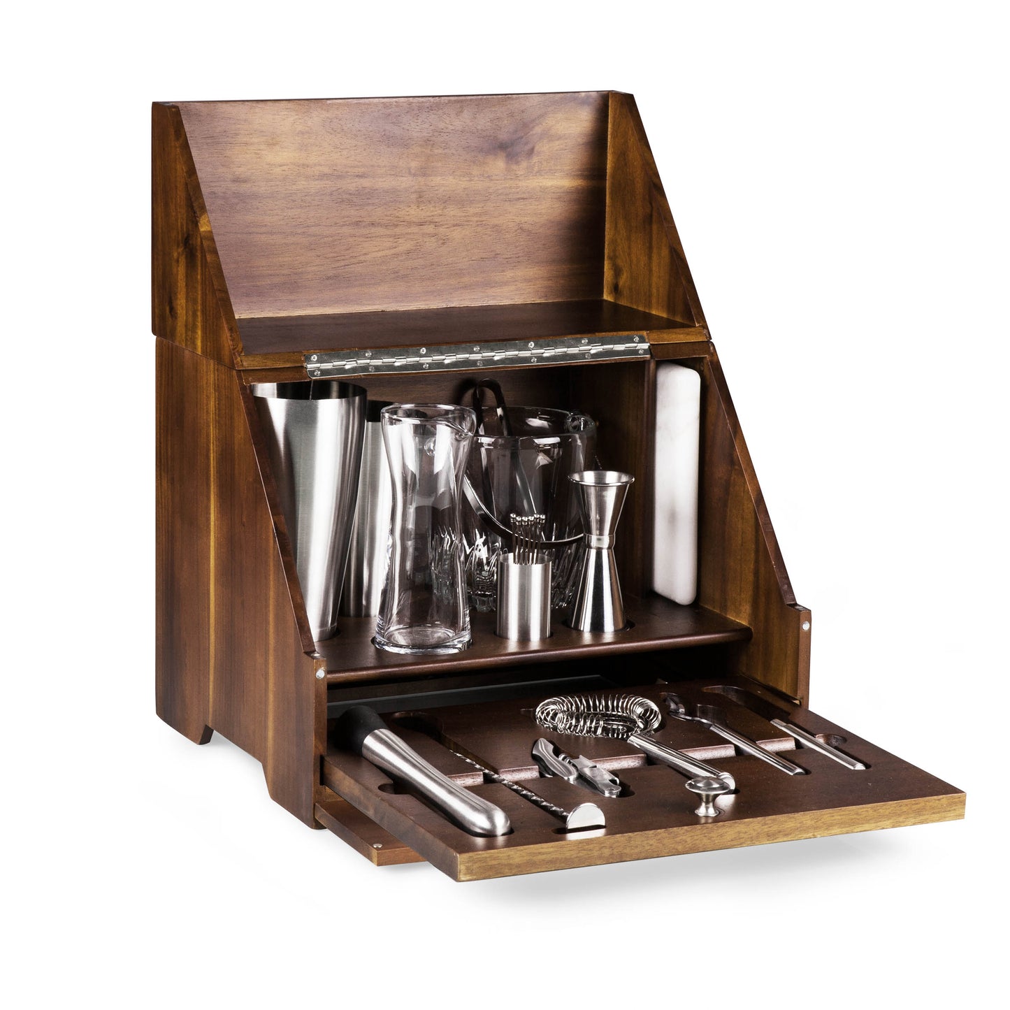 Minnesota Vikings - Madison Acacia Tabletop Bar Set