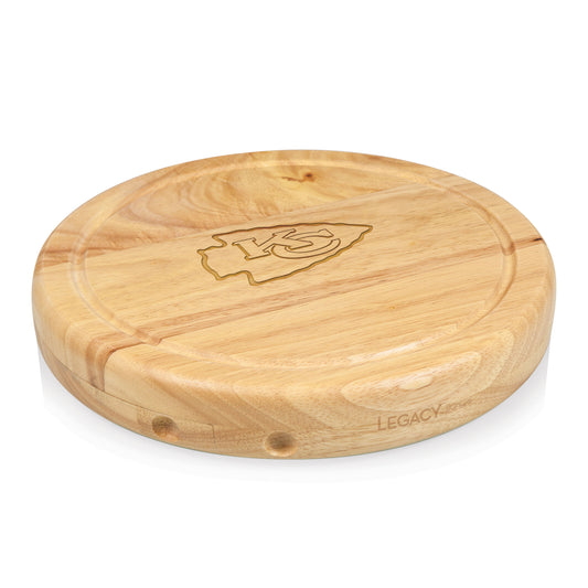 Kansas City Chiefs - Circo Cheese Cutting Board & Tools Set