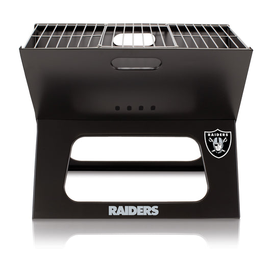 Las Vegas Raiders - X-Grill Portable Charcoal BBQ Grill