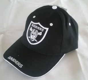 Las Vegas Raiders Embroidered Game Day Velcro Adjustable Hat