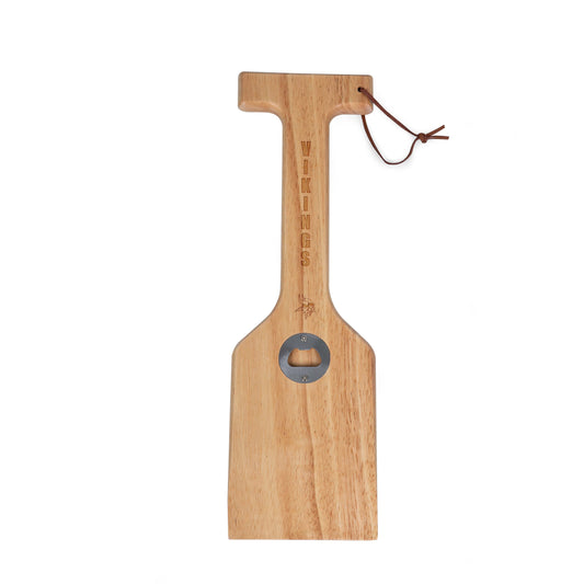 Minnesota Vikings - Hardwood BBQ Grill Scraper with Bottle Opener