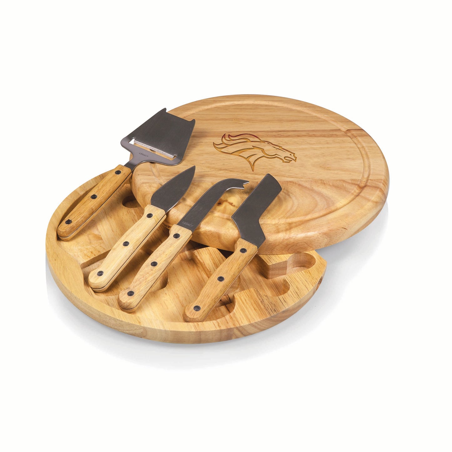 Denver Broncos - Circo Cheese Cutting Board & Tools Set